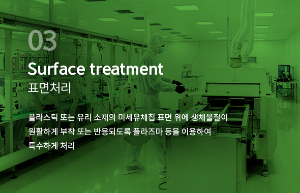 Surface treatment  - 표면처리